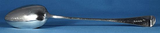 A George III silver Old English pattern basting spoon, Length 305mm Weight 3oz/95grms